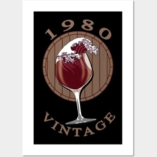 Wine Lover Birthday - 1980 Vintage Posters and Art